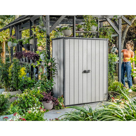 Keter Gartenschrank High-Store Plus Grau