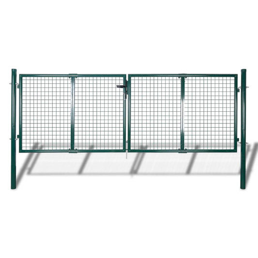 Gartenzaun Tor 289X125 Cm/ Stahl