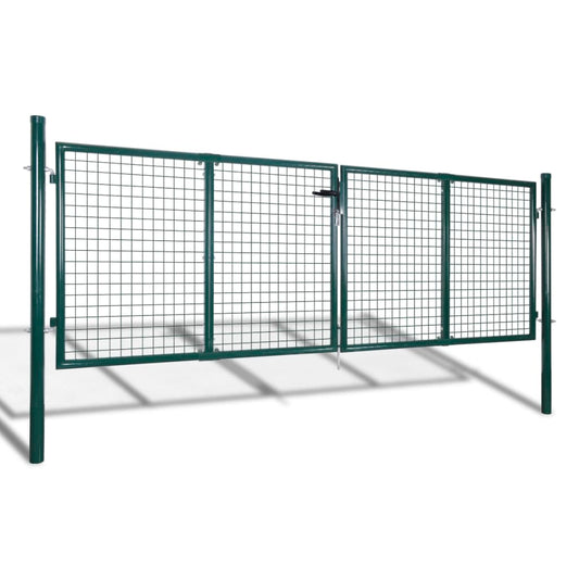 Gartenzaun Tor 289X125 Cm/ Stahl