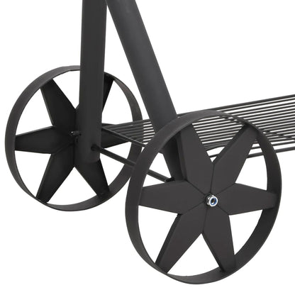 Holzkohle Grill Und Smoker Mit Ablage Schwarz Heavy