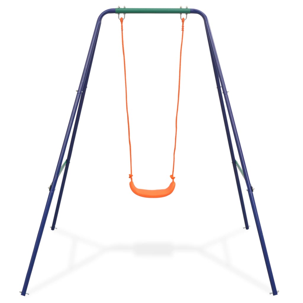 2-In-1 Einzelschaukel Und Babyschaukel Orange