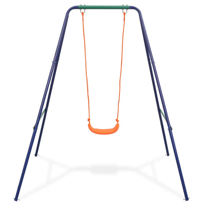 2-In-1 Einzelschaukel Und Babyschaukel Orange