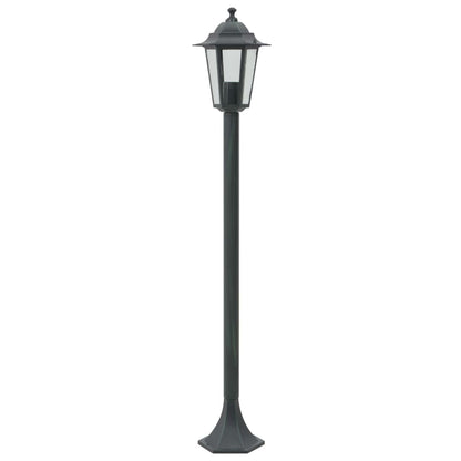 Garten-Pollerleuchte 6 Stk. E27 110 Cm Aluminium
