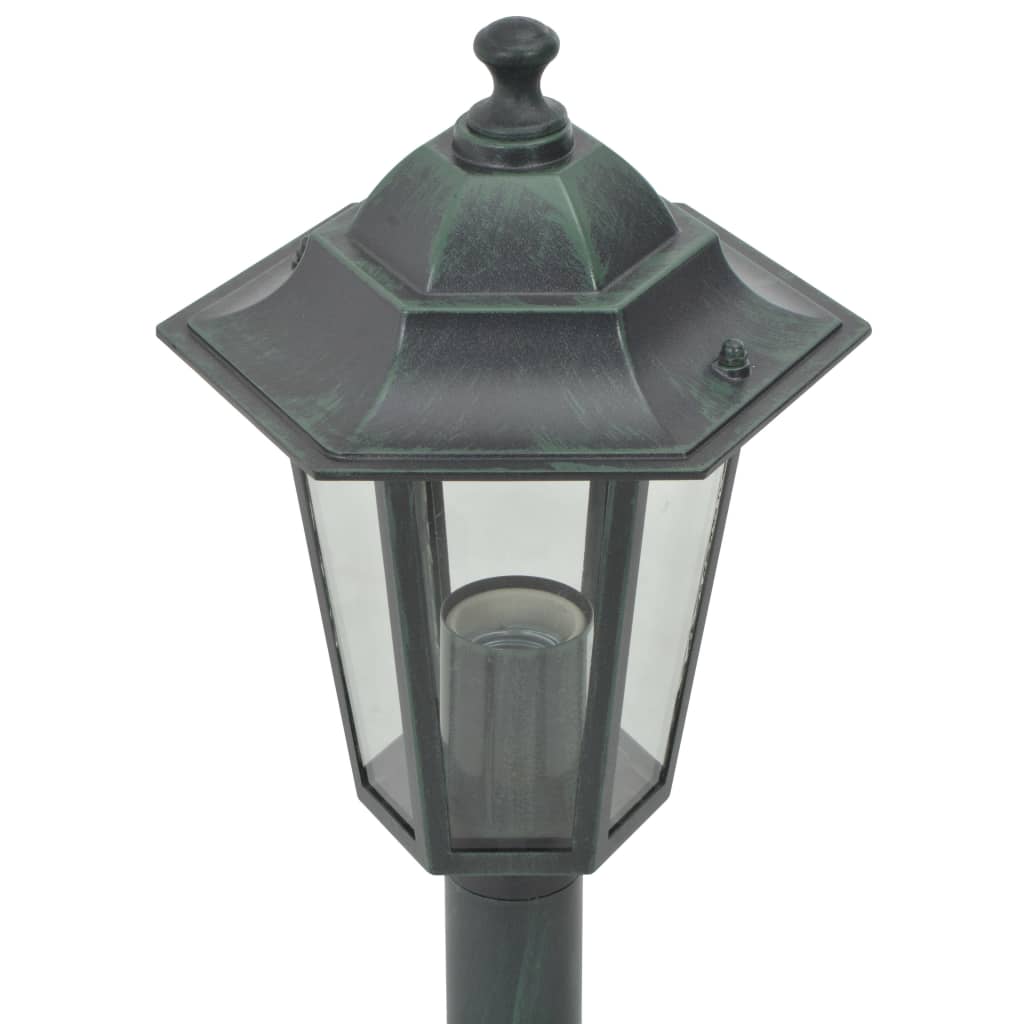 Garten-Pollerleuchte 6 Stk. E27 110 Cm Aluminium
