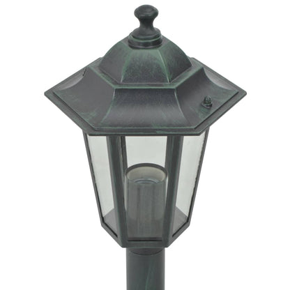 Garten-Pollerleuchte 6 Stk. E27 110 Cm Aluminium