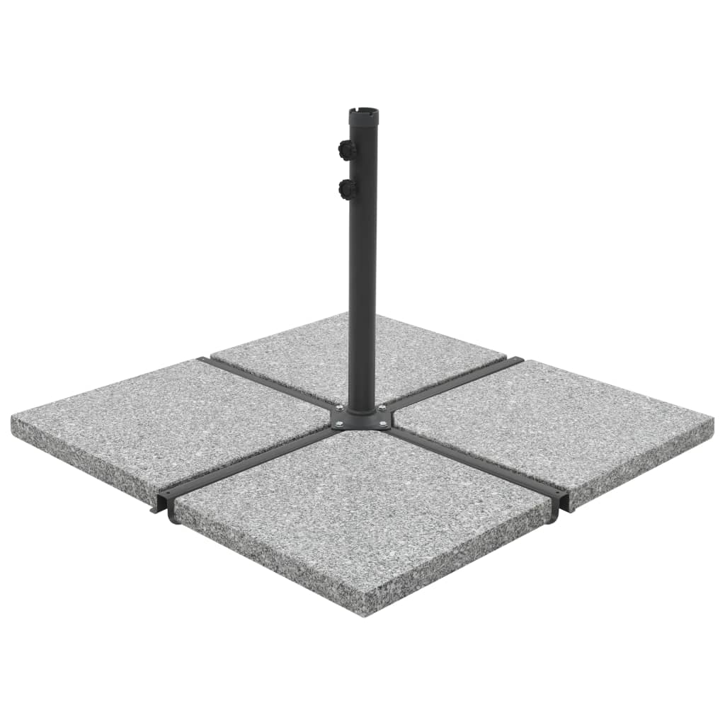Sonnenschirm-Gewichtsplatte Granit Quadratisch 25 Kg