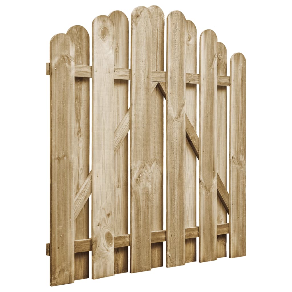 Gartentor Imprägniertes Kiefernholz