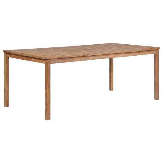 Gartentisch Massivholz Teak