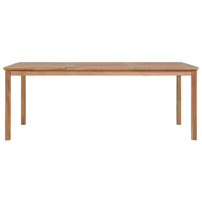 Gartentisch Massivholz Teak