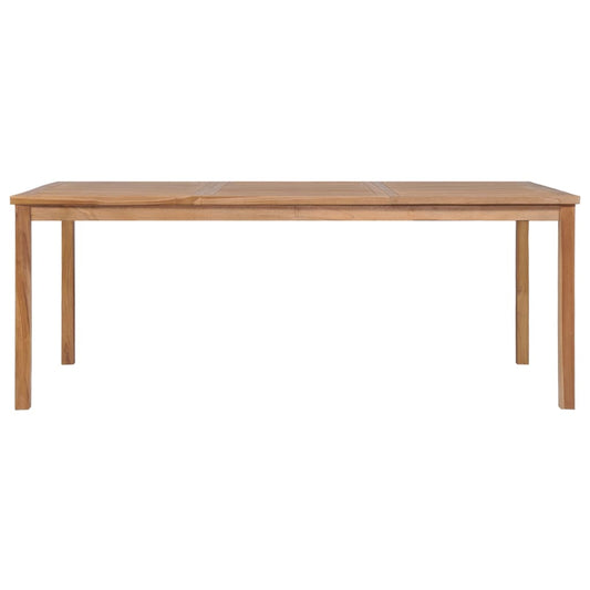 Gartentisch Massivholz Teak