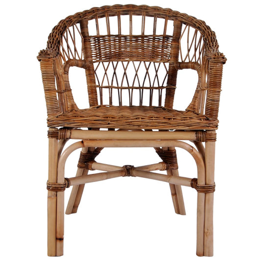 Gartenstühle 4 Stk. Natürliches Rattan