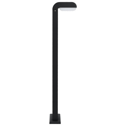 Gartenleuchte Led 9 W Schwarz Oval