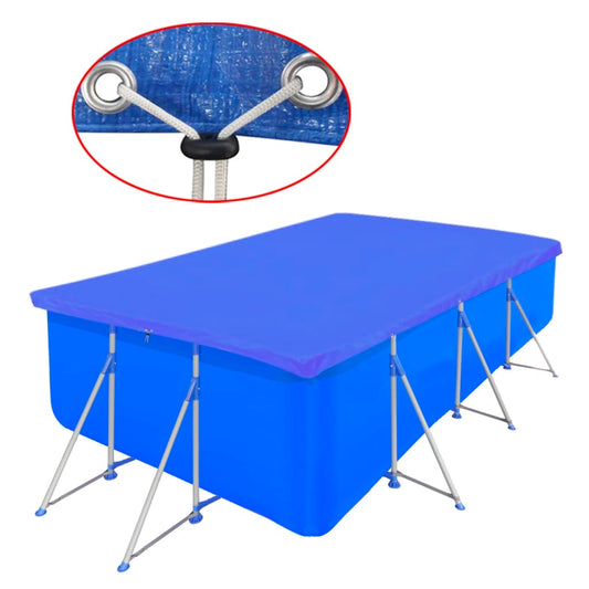 Poolabdeckung Pe Rechteckig 90 G/Qm