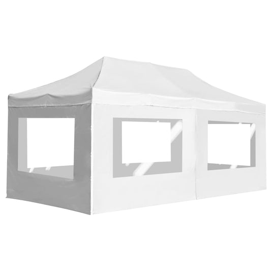 Profi-Partyzelt Faltbar Mit Wänden Aluminium 6×3M