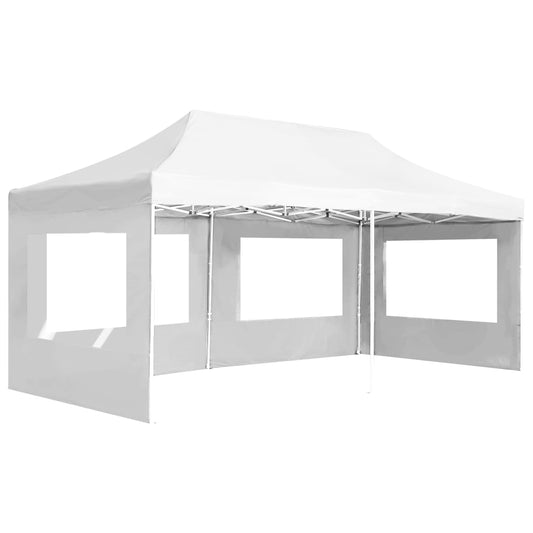 Profi-Partyzelt Faltbar Mit Wänden Aluminium 6×3M