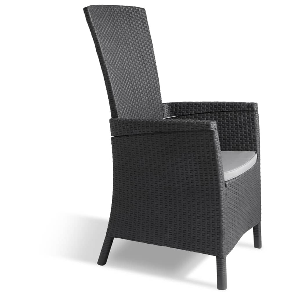 Keter Gartensessel Vermont 2 Stk. Verstellbar