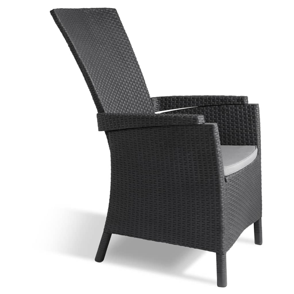 Keter Gartensessel Vermont 2 Stk. Verstellbar