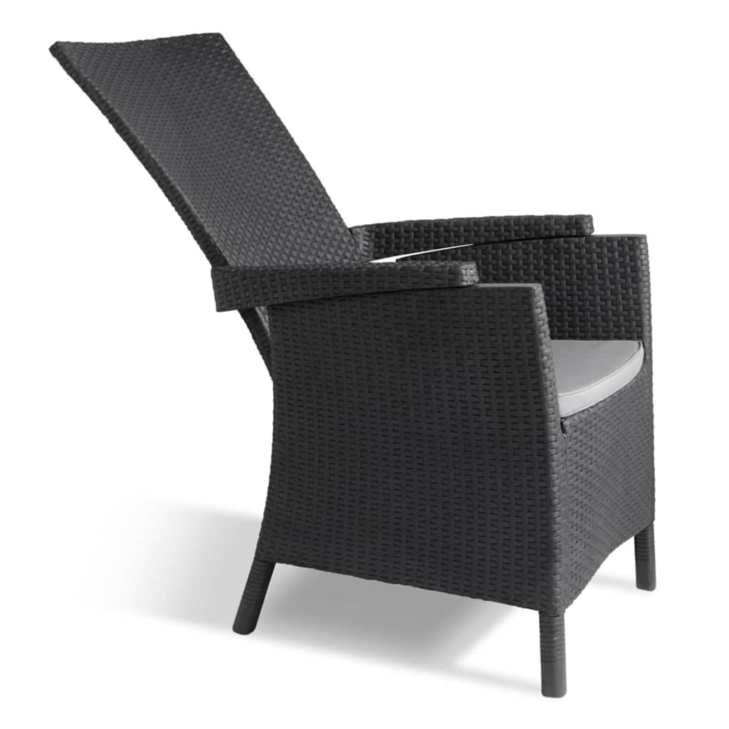Keter Gartensessel Vermont 2 Stk. Verstellbar