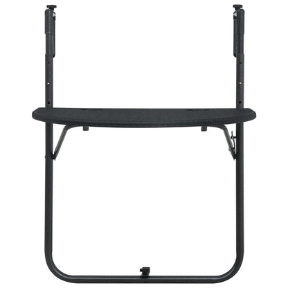 Balkon-Hängetisch 60X64X83,5 Cm Kunststoff Rattan-Optik