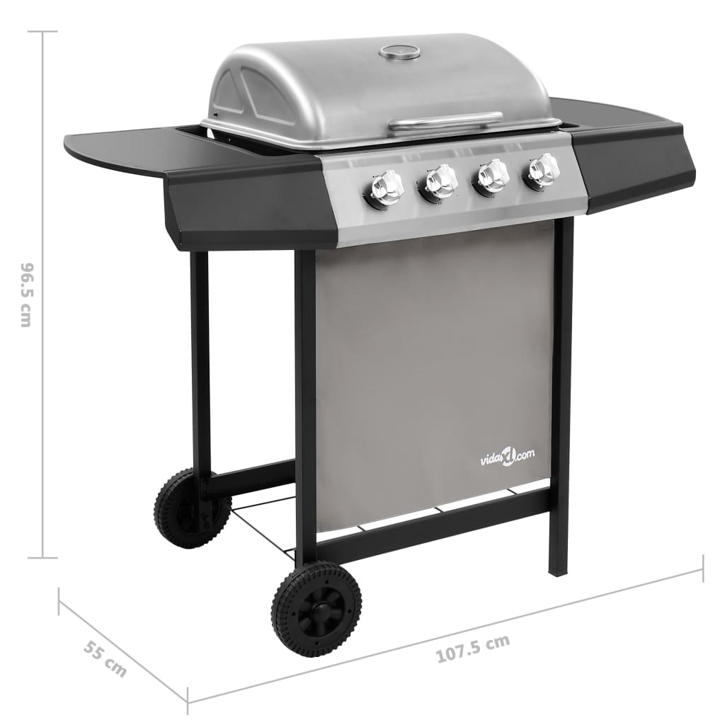 Gasgrill Mit 4 Flammen N