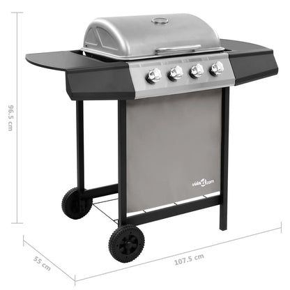 Gasgrill Mit 4 Flammen N