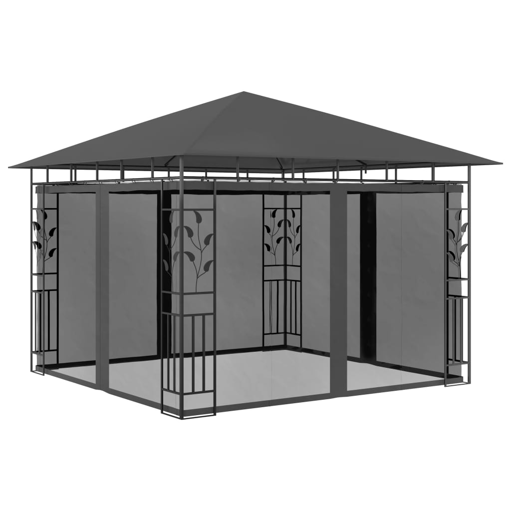 Pavillon Mit Moskitonetz 6X3X2,73 M