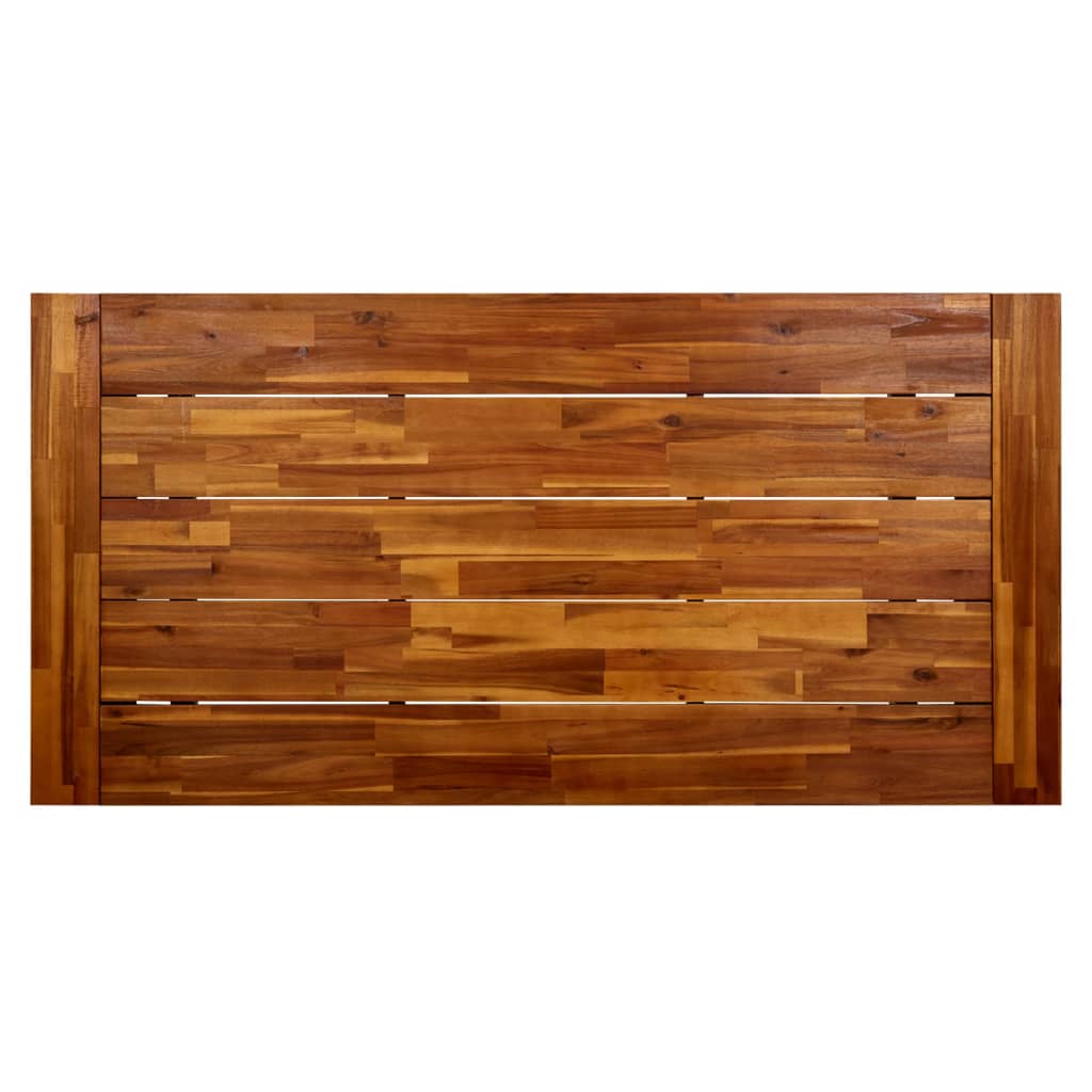 Gartentisch Mit Beinen In U-Form 180×90×75 Cm Massivholz Akazie