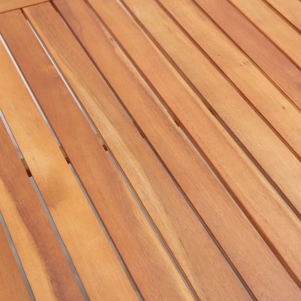 Gartentisch Poly Rattan Und Akazienholz