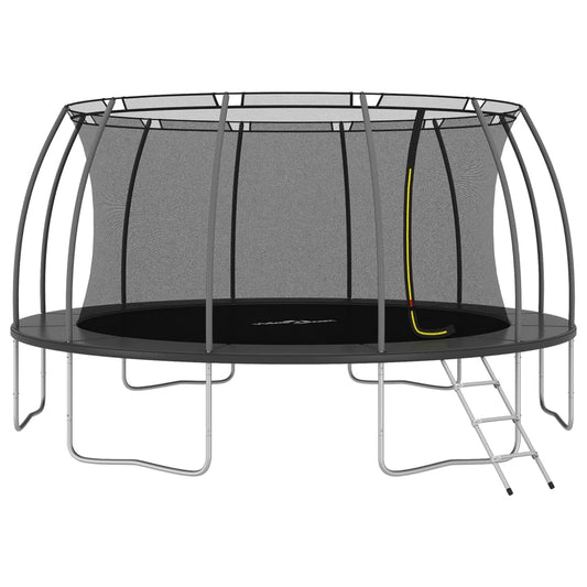 Trampolin-Set Rund 488X90 Cm 150 Kg