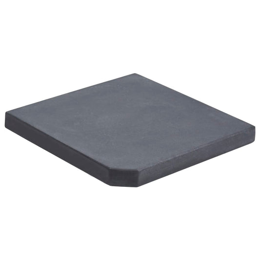Sonnenschirm-Gewichtsplatte Granit Quadratisch 25 Kg