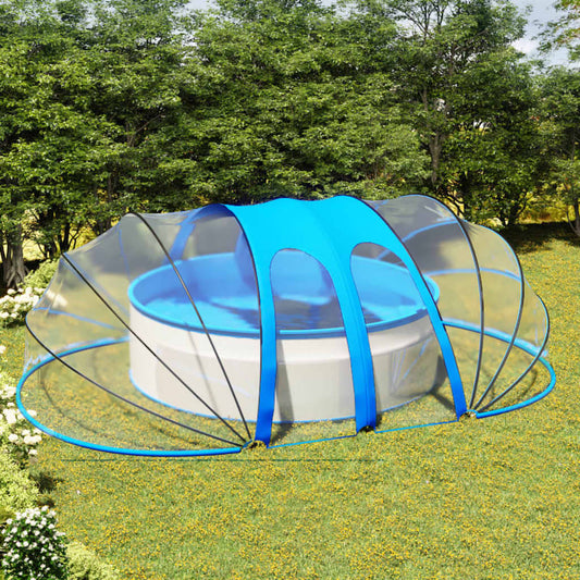 Pool-Kuppel Oval 620X410X205 Cm
