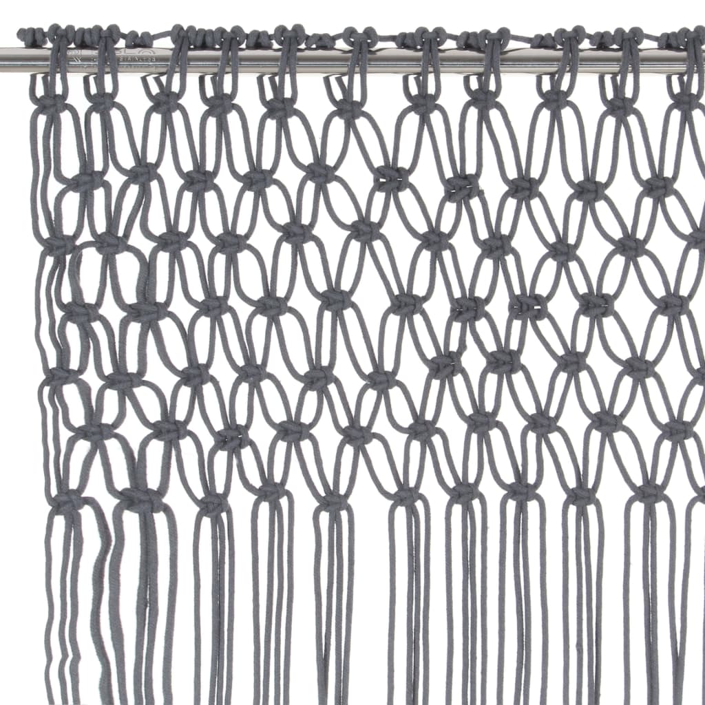 Makramee Vorhang 140X240 Cm Baumwolle
