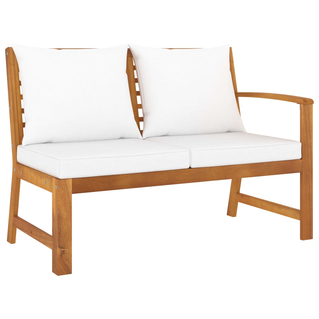 9-Tlg. Garten-Lounge-Set Mit Auflagen Massivholz Akazie