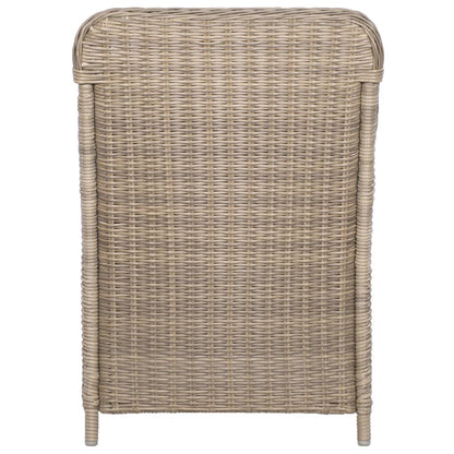 11-Tlg. Garten-Essgruppe Poly Rattan Braun