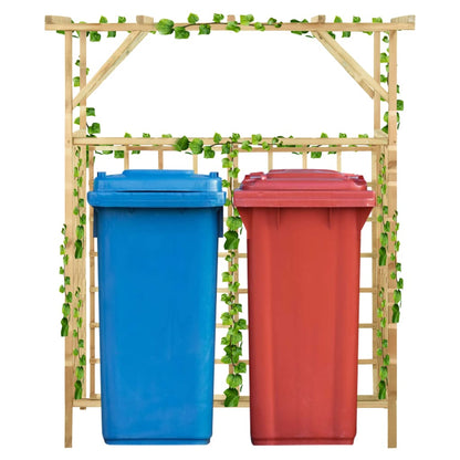 Pergola Für 3 Mülltonnen Kiefernholz Imprägniert