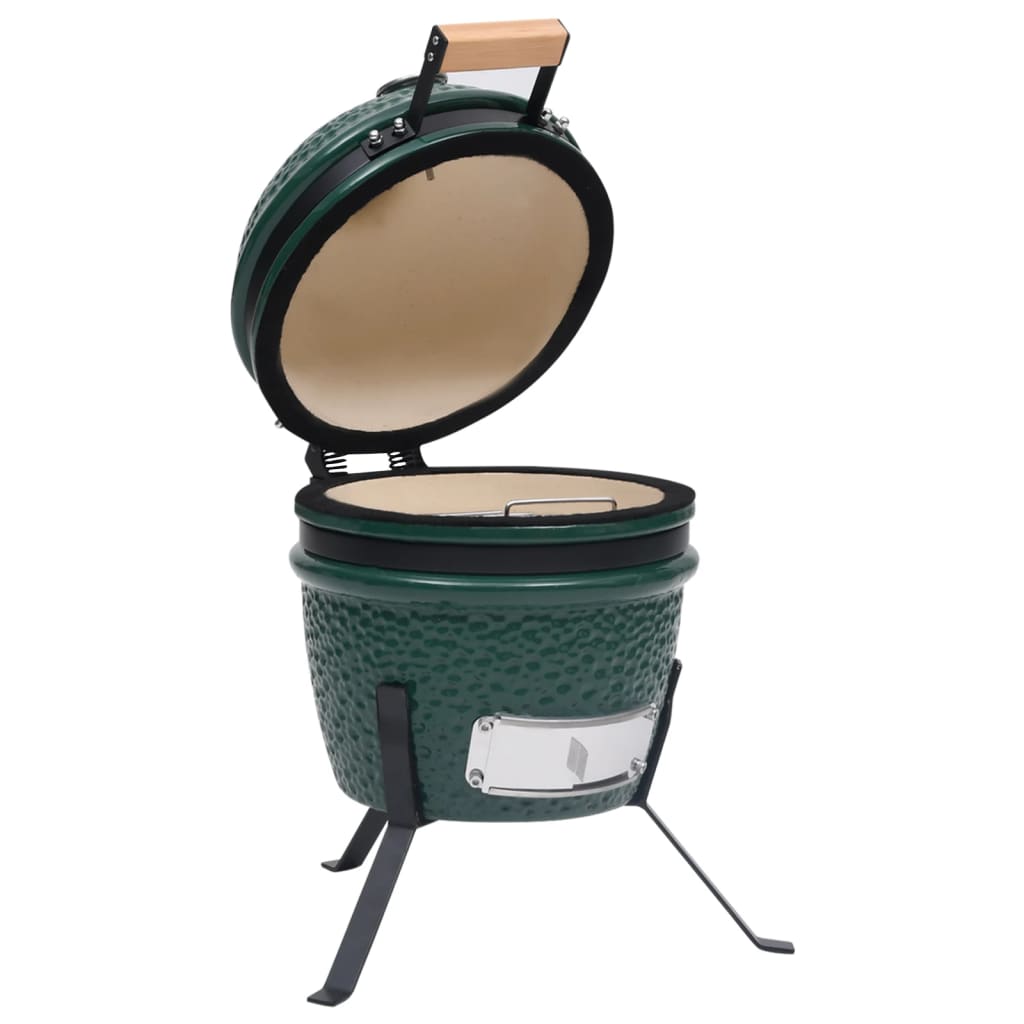 2-In-1 Kamado-Grill Smoker Keramik 56 Cm