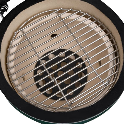 2-In-1 Kamado-Grill Smoker Keramik 56 Cm