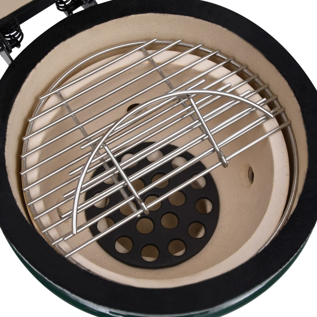 2-In-1 Kamado-Grill Smoker Keramik 56 Cm