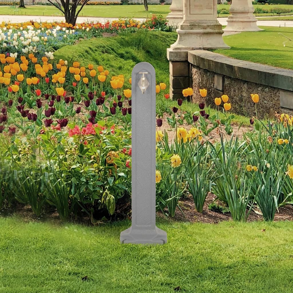 Wasserzapfsäule Steinoptik