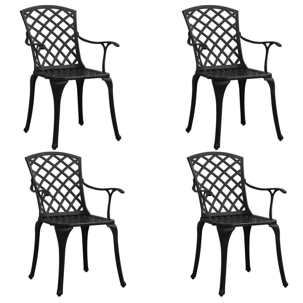 5-Tlg. Bistro-Set Aluminiumguss