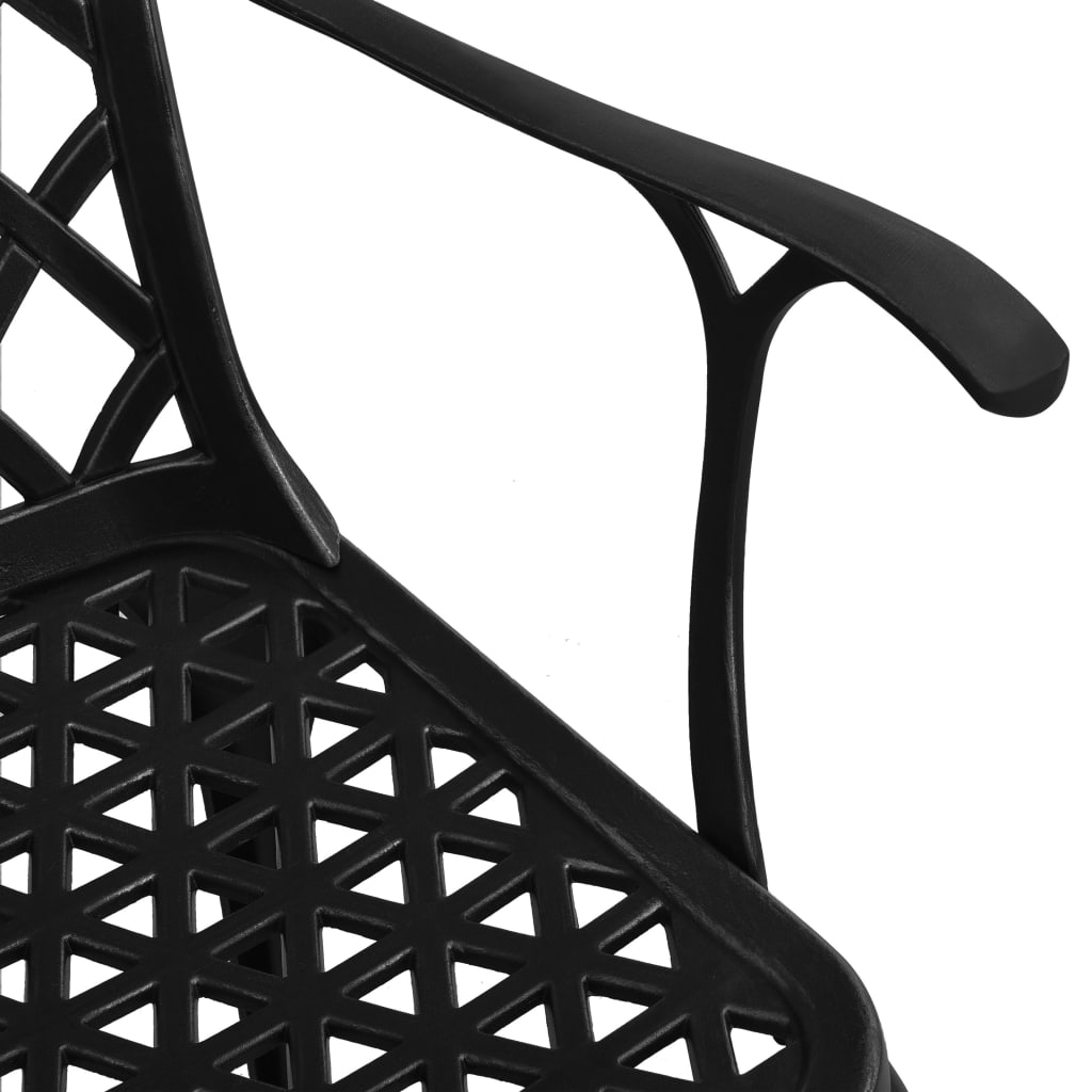 5-Tlg. Bistro-Set Aluminiumguss
