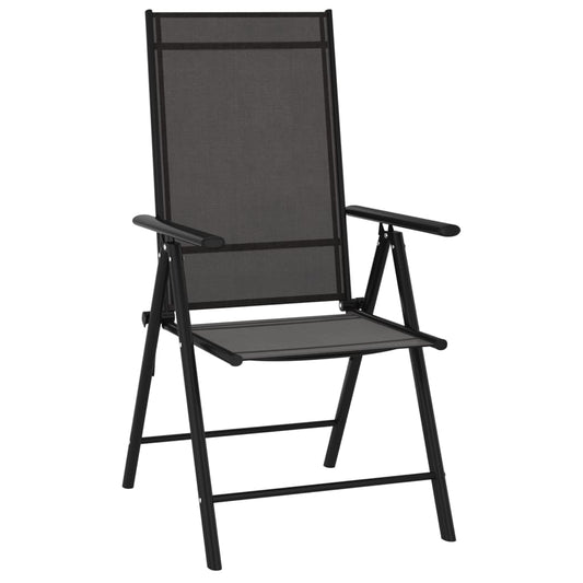 9-Tlg. Garten-Lounge-Set Schwarz Und