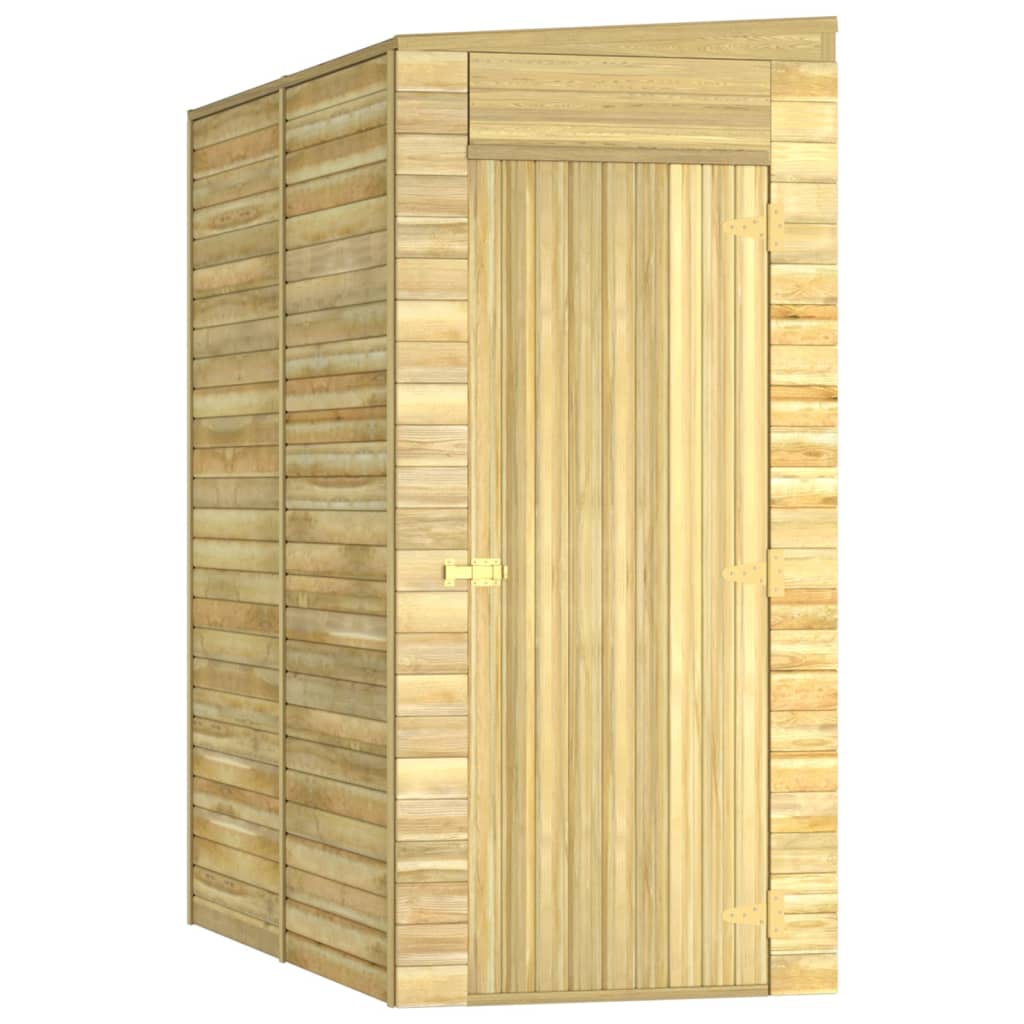 Garten-Lagerschuppen 100X210X218 Cm Kiefernholz Imprägniert