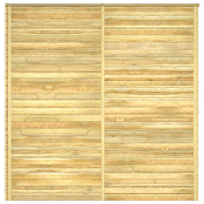 Garten-Lagerschuppen 100X210X218 Cm Kiefernholz Imprägniert