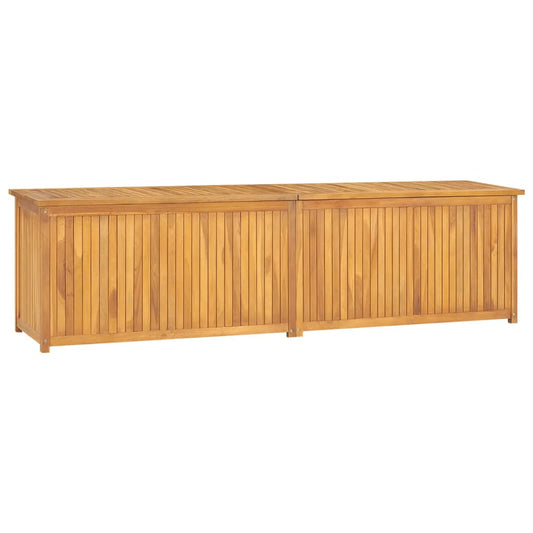 Gartenbox Massivholz Teak