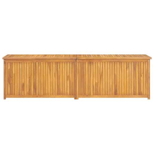 Gartenbox Massivholz Teak