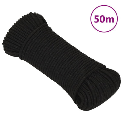 Arbeitsseil Polyester Schwarz