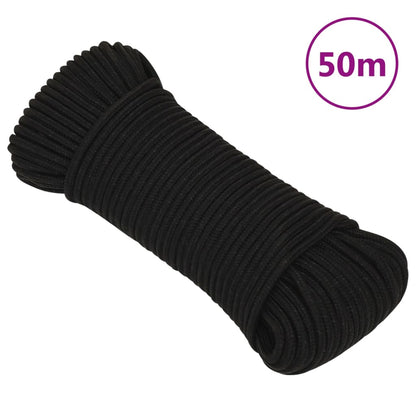 Arbeitsseil Polyester Schwarz