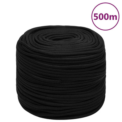 Arbeitsseil Polyester Schwarz