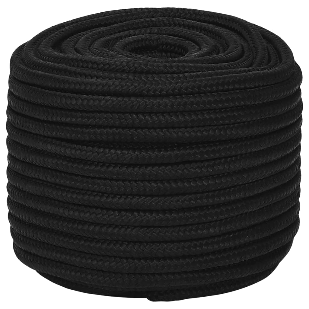 Arbeitsseil Polyester Schwarz
